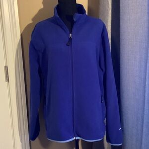L.L. Bean Women's Deep Blue Polartec Jacket Size Large